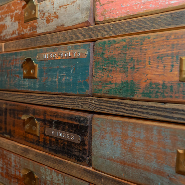 One-of-a-kind Multi-Drawer Unit