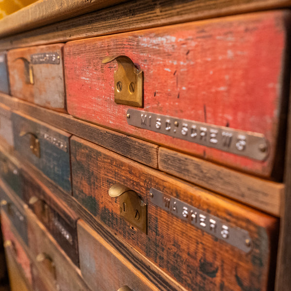 One-of-a-kind Multi-Drawer Unit