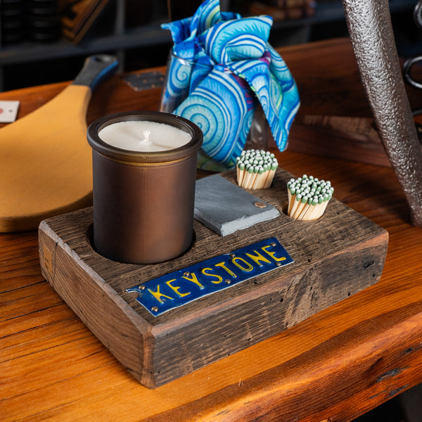 "Keystone"/490 Candle Holder