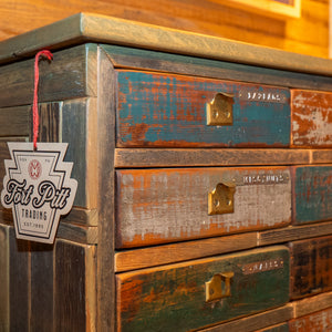 One-of-a-kind Multi-Drawer Unit