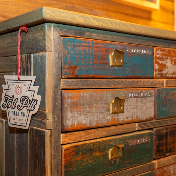 One-of-a-kind Multi-Drawer Unit