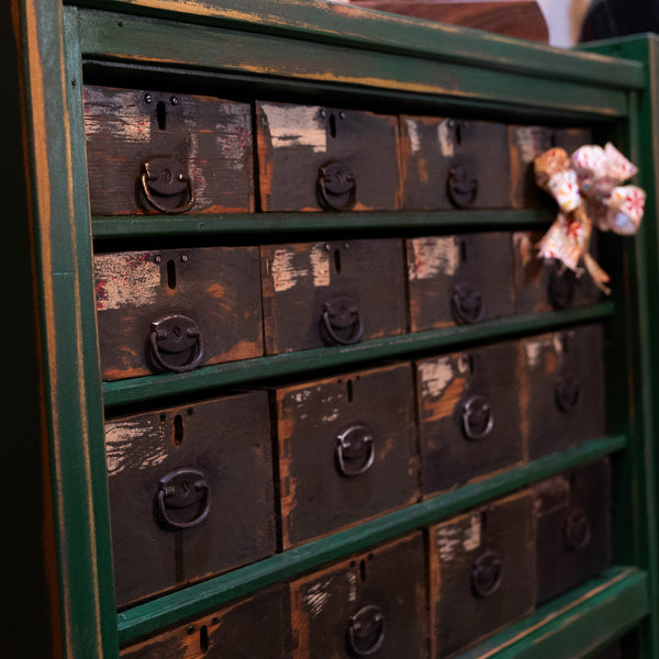 Handcrafted Multi-Drawer Cabinet