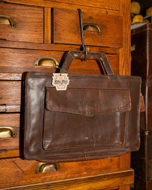 Vintage Leather Briefcase