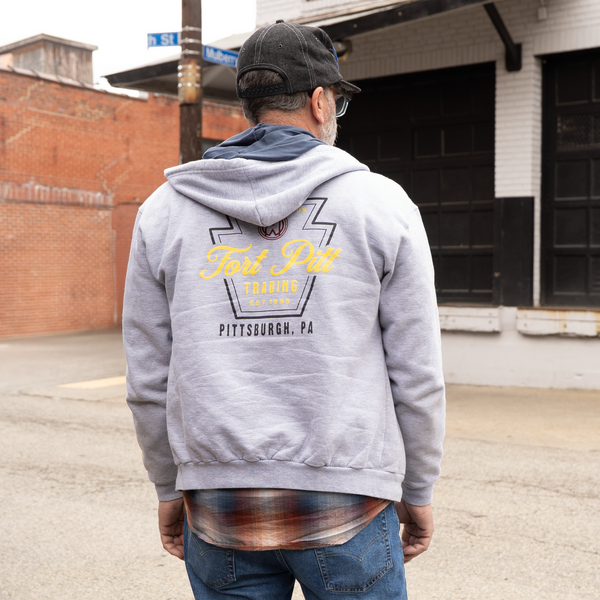 Fort Pitt Trading Zip-up Hoodie