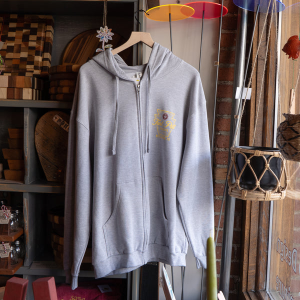 Fort Pitt Trading Zip-up Hoodie