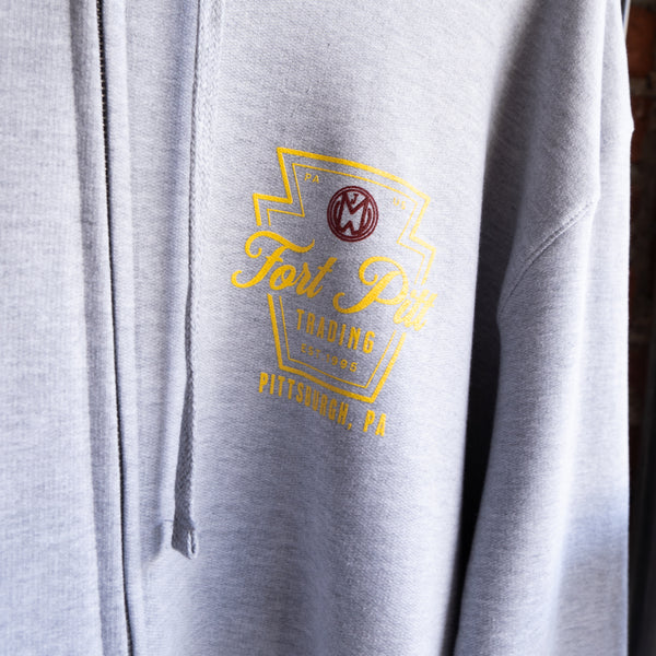 Fort Pitt Trading Zip-up Hoodie