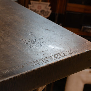 Refurbished Cast Iron Printers Desk