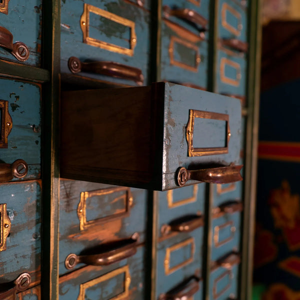 Restored Multi-Drawer Cabinet