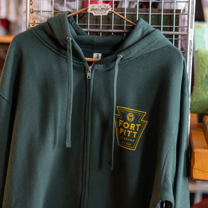 Fort Pitt Motor Oil Zip-Up Hoodie