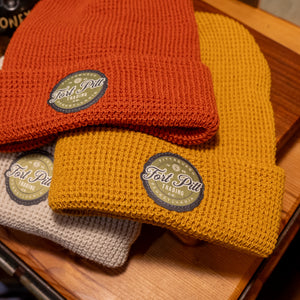 Orange Fort Pitt Trading Beanie