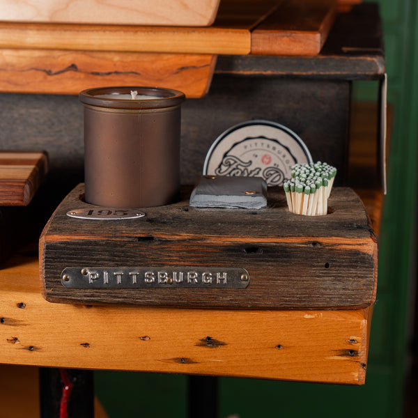"Pittsburgh/495 Candle Holder