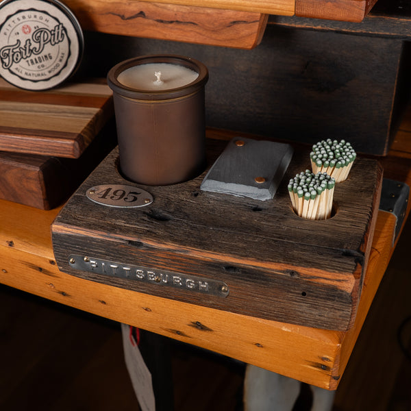 "Pittsburgh/495 Candle Holder