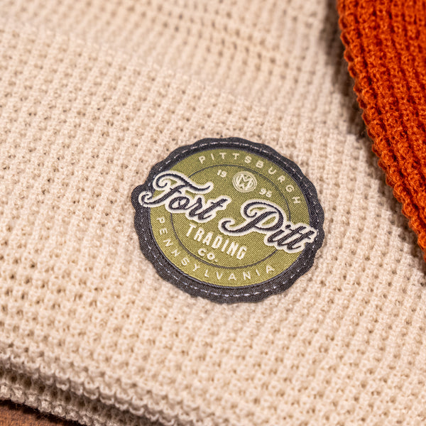 Cream Fort Pitt Trading Beanie