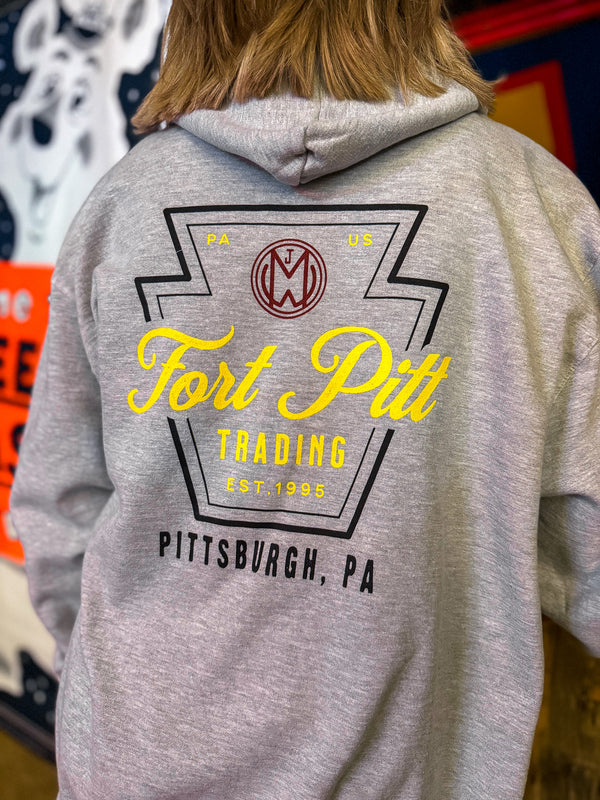 Fort Pitt Trading Zip-up Hoodie
