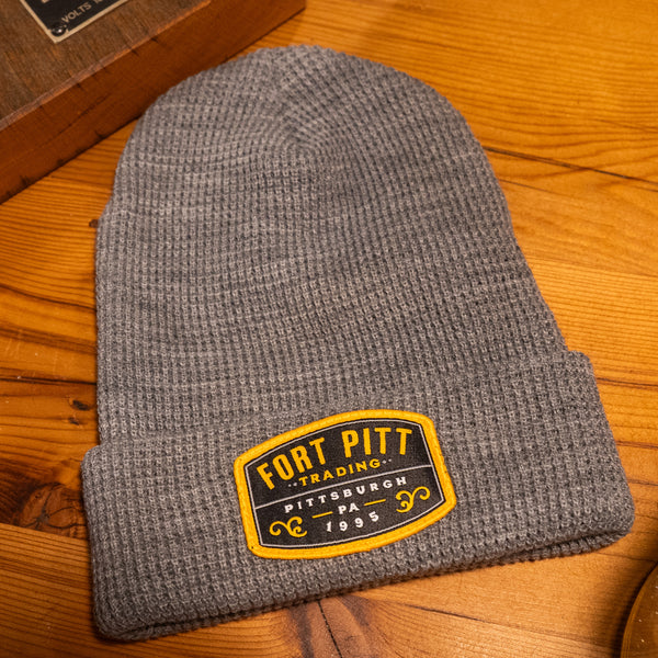 Light Gray Fort Pitt Trading Beanie