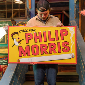 Vintage Call for Phillip Morris Tobacco Advertisement