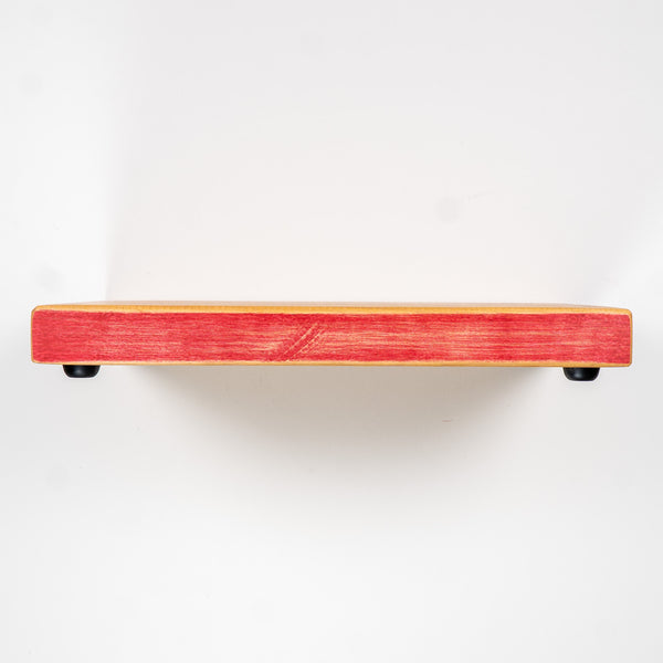 Large Cutting Board Repurposed from a Machinist Table (RED)