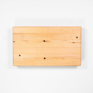 Large Cutting Board Repurposed from a Machinst Table (WHITE)