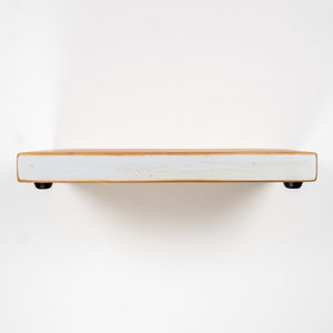 Large Cutting Board Repurposed from a Machinst Table (WHITE)