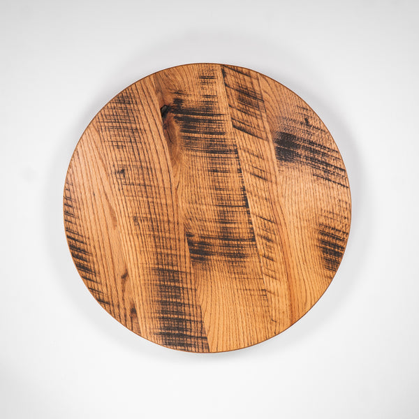 20in Reclaimed Oak Lazy Susan