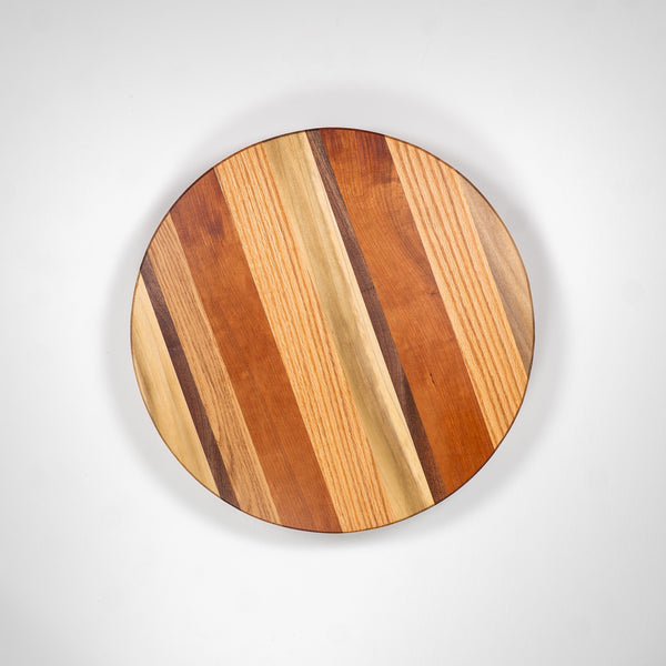 18in Multistripe Lazy Susan