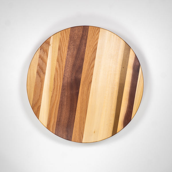 20in Multistripe Lazy Susan