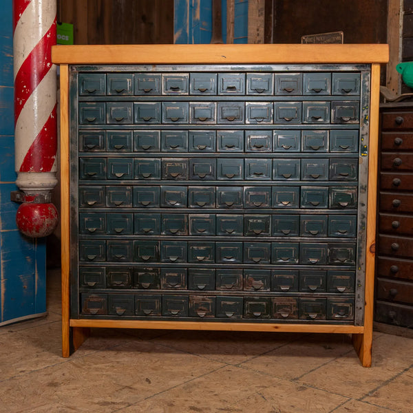 Green Multi-Drawer Unit