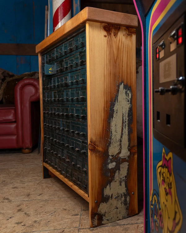 Green Multi-Drawer Unit