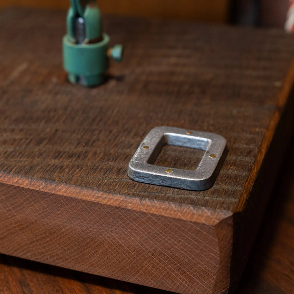 Refurbished Vintage Desk Lamp with "O"