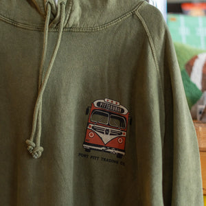 Retro 1960s Pittsburgh Bus Sweatshirt