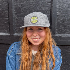 Wool 5-Panel Hat (Gray)